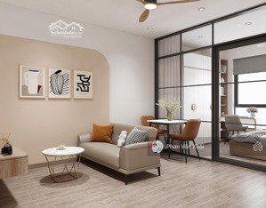 cho thuê căn hộ 1 phòng ngủ tách bếp riêng biệt, full nội thất siêu cao cấp tại vạn phúc