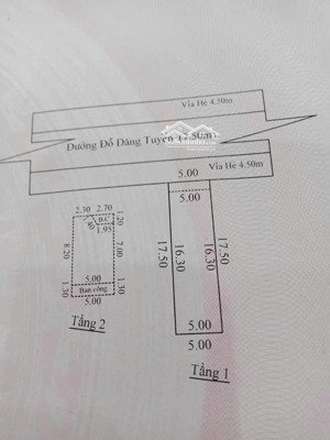 bán nhà 2 tầng đường 7.5m đỗ đăng tuyển khuê trung cẩm lệ