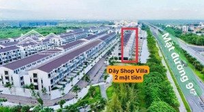 duy nhất độc đắc 1 căn shopvilla 2 mặt tiền- mặt đường 9c vship tại sapphire gem- vship- thuỷ ng
