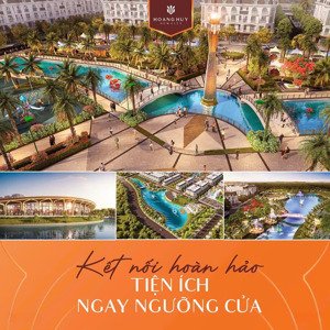 mặt tiền đại lộ 50m lô đất vàng trung tâm hoàng huy new city 5 tầng sẵn sàng kinh doanh