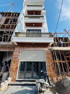 nhà đẹp 4 tầng đường 8m ô tô để cửa - chợ vĩnh khê - gần hoàng huy an đồng