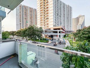 phòng đẹp quận 7 - giá mềm - ban công diện tích rộng full nội thất - nguyễn thị thập, trung tâm q7