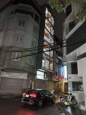 cho thuê căn hộ mới hoàng ngân, 63m2x2n1k full nội thất, bancông, pccc,thang máy, vỉa hè, ôtô tránh