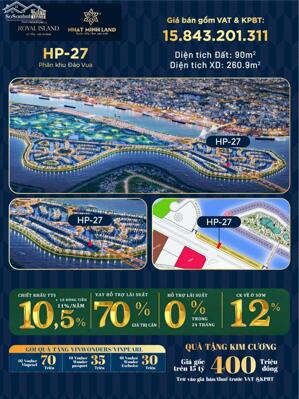 SHOP LIỀN KỀ HP - 27– KHU SẦM UẤT NHẤT THÀNH PHỐ ĐẢO HOÀNG GIA