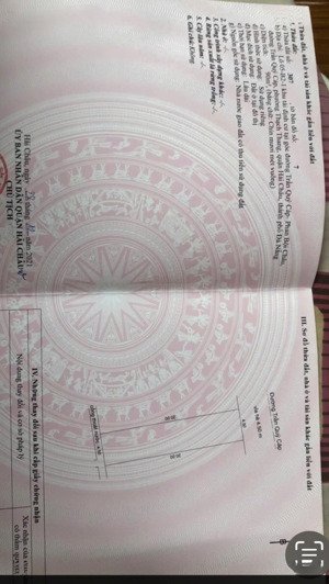 bán đất mặt tiền đường trần quý cáp hải châu