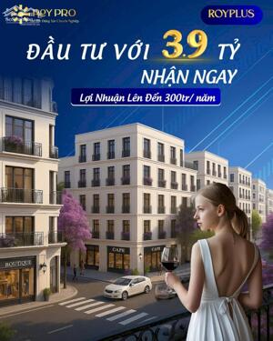 Cơ hội đầu tư nhà cho thuê chỉ với 3,8 tỷ lợi nhuận ổn định lên đến 300tr/năm tại KKT Nam Đồ Sơn