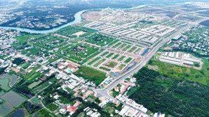 đất nền sổ đỏ của hai thành cách cao tốc bến lức long thành chỉ 10p. tt 18 tháng. lãi suất 0% 15th