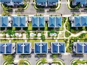 bán biệt thự 12 x 17 = 204m2 ( 3 mặt thoáng, bên hông trừ 4m - đẹp) id juntion - giáp công viên