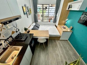căn hộ studio 25m2 cửa sổ| cư xá trần quang diệu & cầu lê văn sỹ q3, cho nuôi thú cưng,trống sẵn