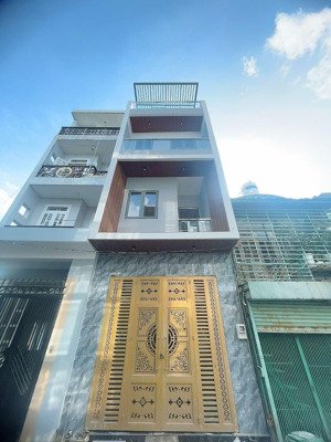 nhà hxh 6m thoáng đường số 4 - gò xoài - bình tân - 56m2 4 tầng - giá 6,4 tỷ