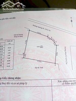 IÊU PHẨM LÔ GÓC 200M² TẠI HOÀNG ĐỘNG , Thủy Nguyên, Hải Phòng
