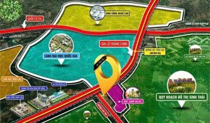 chủ bán gấp lô đất 85.6m², gần ga metro cổng số 3, đại học quốc gia!