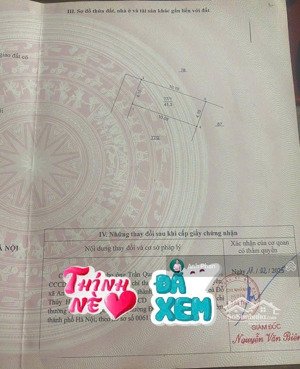 lô đất hiếm có giá tốt nhất khu vực chỉ 2.3 tỷ sở hữu ngay lô đất 41m2 tại vân côn- an khánh