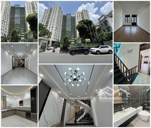 nhà phố 3lầu (4,05m x 22,5m) có sân đổ ôtô, thiết bị ccấp khu kdoanh nguyễn thượng hiền gần botanic