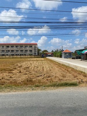 ra nhanh lô đất ngay chợ bình chánh, 1,5 tỷ, 170m2, sau lưng trường thpt bình chánh, shr