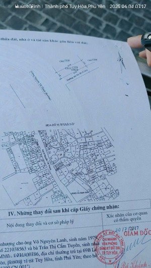 bán đất, nguyễn tất thành, bình kiến, tuy hòa, 2,85 tỷ, 108m2, view đẹp