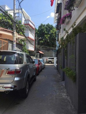 hàng hiếm phường 6! bán nhà hẻm xe tải 1 trục nguyễn văn đậu - dt 4x15m - 4 tầng hoàn công đầy đủ