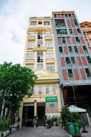 bán tòa chdv 50 phòng mặt tiền đường cao thị chính, phường phú thuận, quận 7. thu nhập 200tr/ tháng