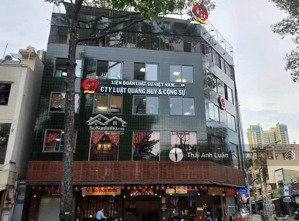 bán nhà 2 mặt tiền tô hiến thành, quận 10. dt: 127,3m2 (7x18m), hđt: 150tr/th, hầm 8 tầng. 49 tỷ
