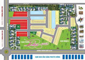 chính chủ bán nền kdc ecotow phước đông 117m2 tại cần đước
