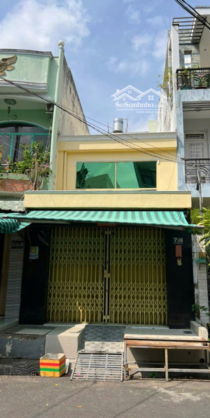 bán nhà 7 lô b cư xá phú lâm d 4.05x19 1 trệt 1 lửng vuông vức