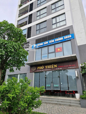cho thuê mặt bằng làm văn phòng, kd shophouse tại chân chung cư g1 dự án vinhomes green bay