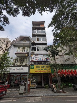 cho thuê nhà mặt phố thái hà, 5 tầng x 55m, mặt tiền 5m,kinh doanh thuận lợi, vỉa hè rộng, siêu vip
