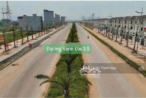 bán lô góc 72.6m2 đất dv vân canh, làn sau đường vành đai 3.5 cực đẹp