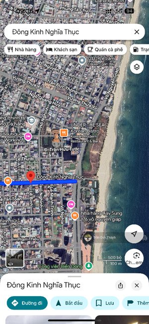 bán góc 2 mặt tiền đường đông kinh nghĩa thục, sơn trà