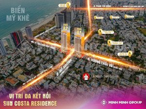 căn hộ 2 pn, 3 pn giá cực kỳ tốt view biển và view sông ngắm pháo hoa tầng cao, lợi nhuận cao