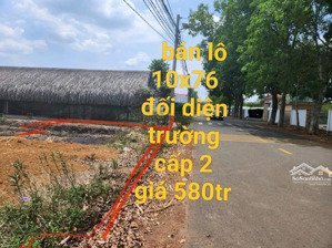 chính chủ bán lô đối diện trường rất đẹp