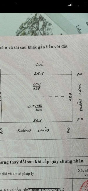 bán đất 2 mặt tiền 527m2 300m2 thổ cư , xã nam phương tiến, chương mỹ, hà nội, 14,5 triệu / m2