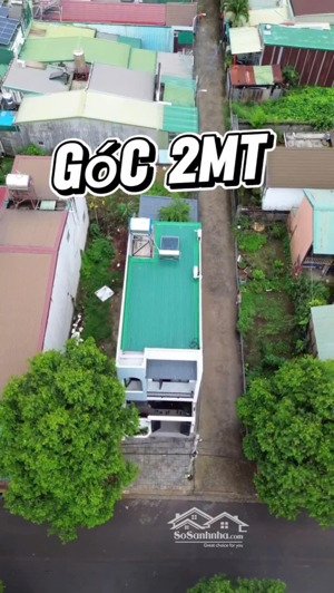 bán nhà riêng 2 tầng góc 2 mặt tiền đường nguyễn phúc chu - tp.buôn ma thuột