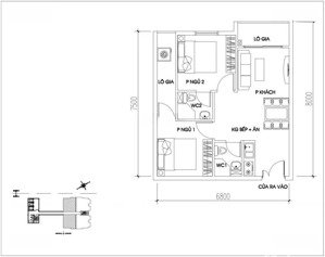 chính chủ cần chuyển nhượng lại căn hộ 2 phòng ngủ tại sun garden nam hồ p11 , tp đà lạt 