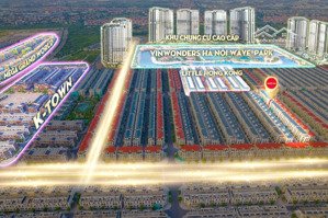 chỉ 3,5tỷ (30%) sở hữu căn liền kề san hô 70m2 ngay sát phố ẩm thực nhật bản