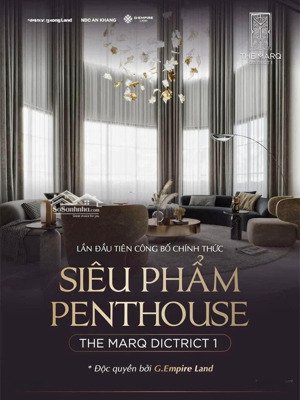 bán penthouse the marq quận 1 4pn, hồ bơi riêng, 2 view triệu đô sở hữu đỉnh cao cuộc sống.
