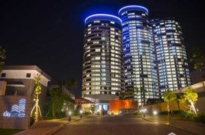 cho thuê chung cư city garden: dt 116m2. 2pn nhà full nội thất lô c mới giá 36 tr/th