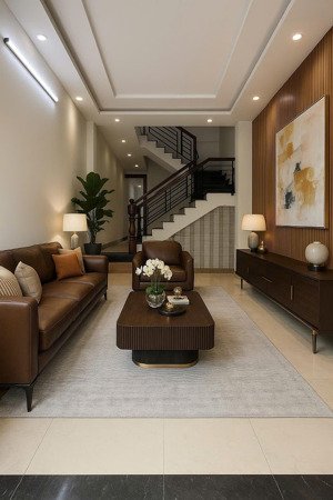 nhà hxh đồng đen, ngang 5.5m, nhà mới khu bàu cát sang trọng, 3 tầng kiên cố