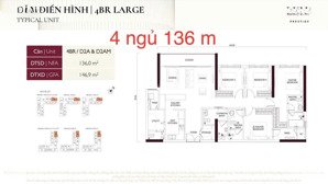 căn 4 ngủ prestige 136m2 rẻ nhất thị trường chỉ hơn 10 tỷ, chỉ cần bỏ 3 tỷ hơn là sở hữu ngay
