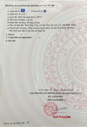 cần bán lô đất trung tâm lagi ngay bến xe dinh cách biển 100m giá chỉ 2,5 tỷ