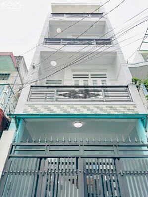 Nhà rộng 4.2x15.5m, trệt 2 lầu ST, đường Đất Thánh, P6, TB, chỉ 8.5 tỷ TL