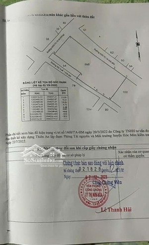 bán đất tại trung chánh, hóc môn, hồ chí minh, 28 tỷ, 753.1 m2, hàng hot uy tín