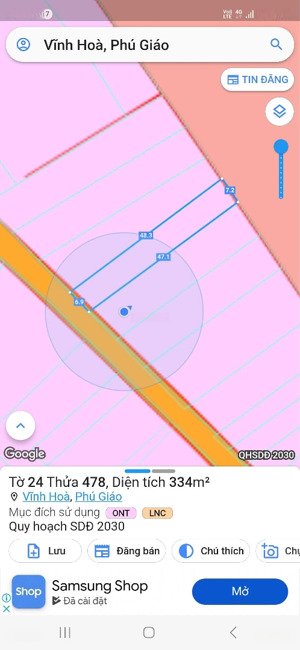 chính chủ cần bán lô đất đẹp xã phước hòa, phú giáo, bình dương sổ hồng riêng giá chỉ 1,5 tỷ