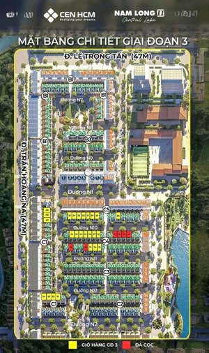 sở hữu đất nền kđt nam long 2 central lake, p hưng thạnh, q cái răng, tp cần thơ view tuyệt đẹp