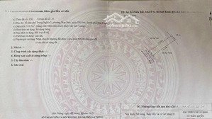 chính chủ gửi lô đất trung nghĩa, hợp đức, đồ sơn. dt: 110,7m2. ngang 4.7m