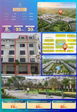 cần tiền bán gấp shophouse nhà phố giá từ 1,5 tỷ