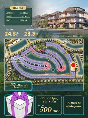 km-156 bt song lập tại the komorebi - 2 mặt view biển vô cực