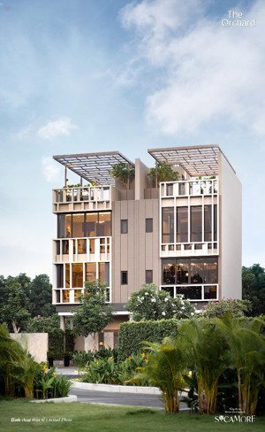 cđt chính thức mở giỏ hàng the orchard- có bán 3 căn nhà mẫu sẵn nội thất khai thác cho thuê ngay