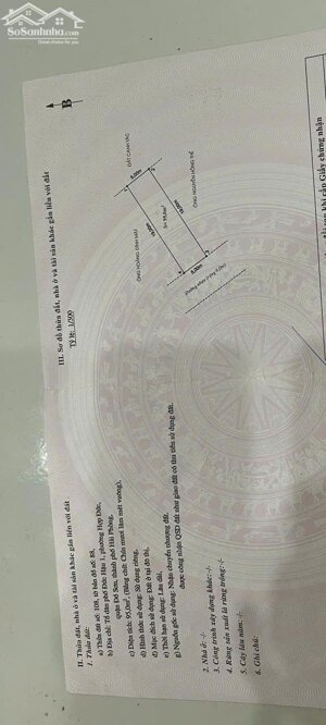 Đất mặt đường Đức Thắng, Hợp Đức, Đồ Sơn, Hải Phòng 95m