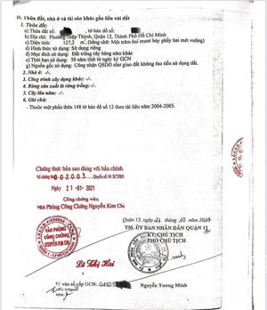 bán lô đất thổ cư sổ riêng mặt tiền ngang 5.4 sau 4.55 dài 25 tổng 127 m2 giá 5.4 ty lh 